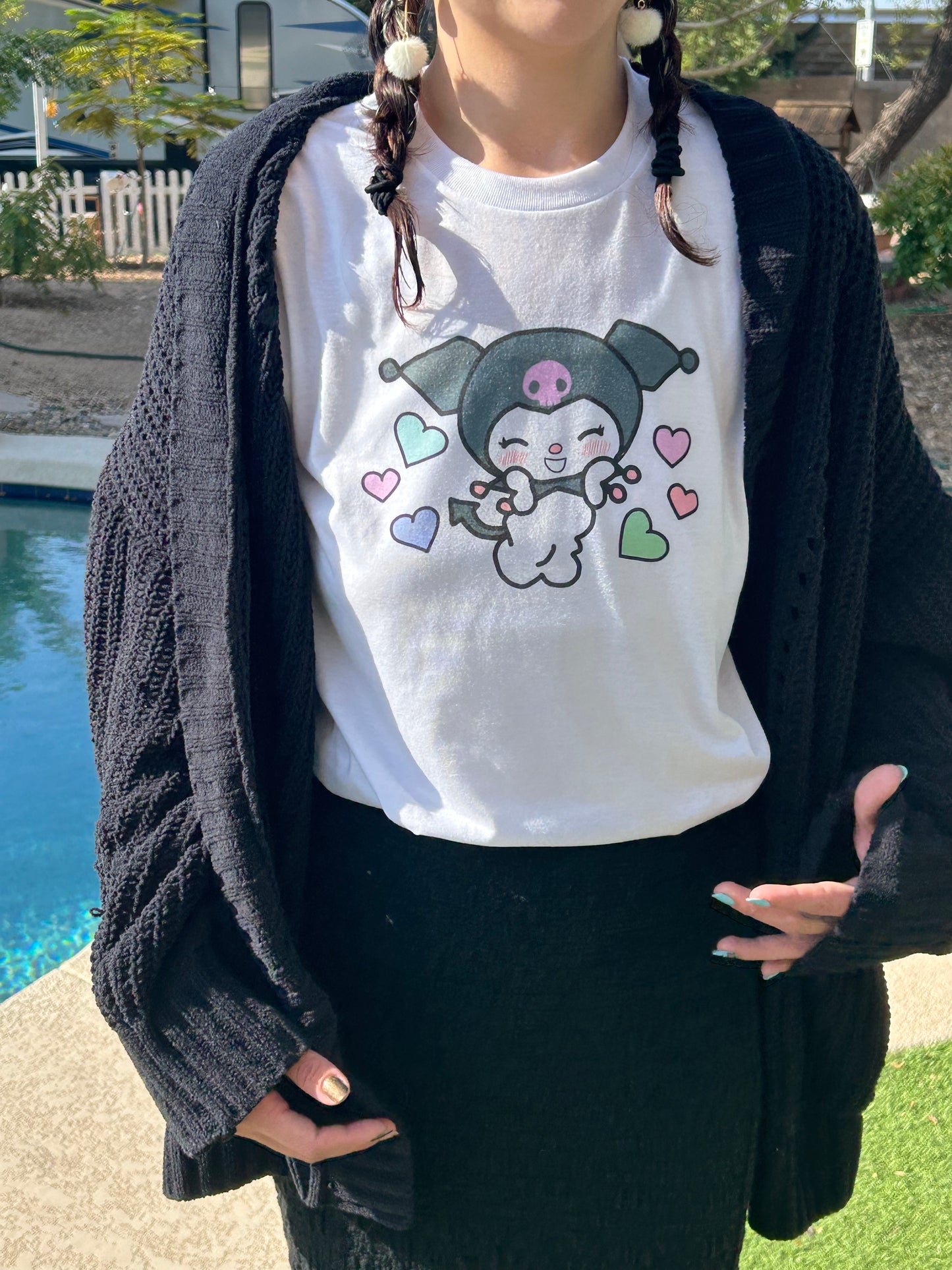 Kat heart t-shirt