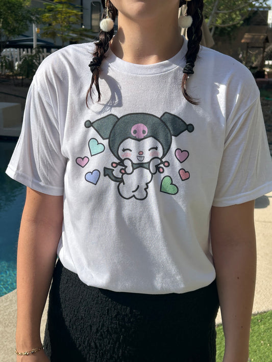 Kat heart t-shirt